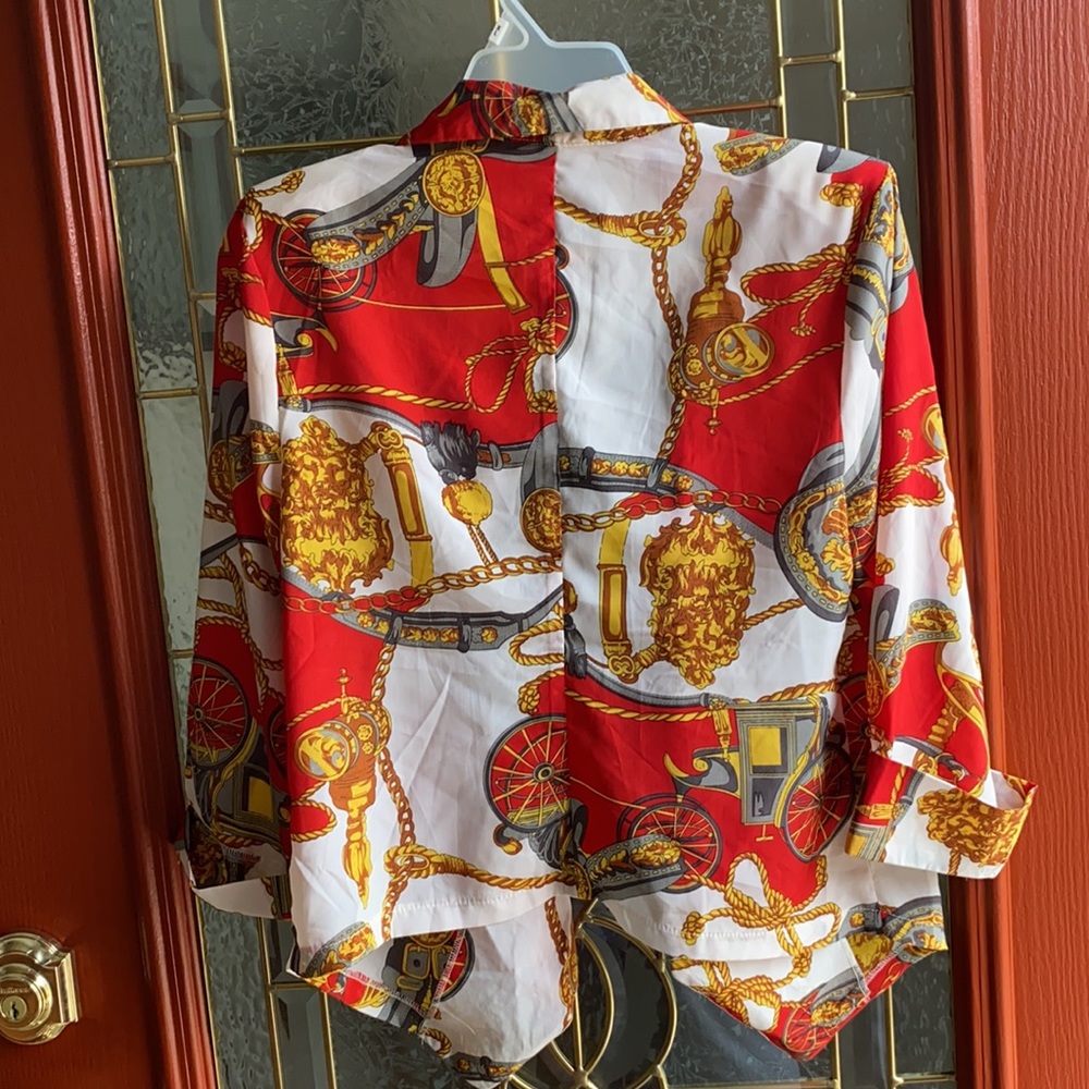 Chain Patterned Jacket - Picture 3 of 3